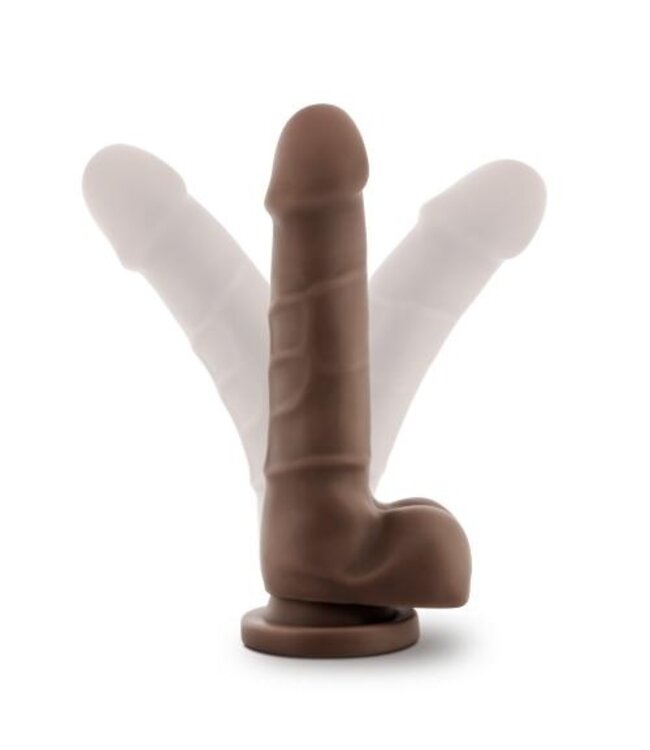 Dr. Skin - Realistische Dildo Met Zuignap 20 cm - Chocolate