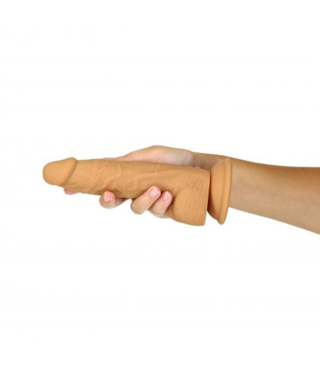 Naked Addiction Roterende & Vibrerende Dildo - 20 cm