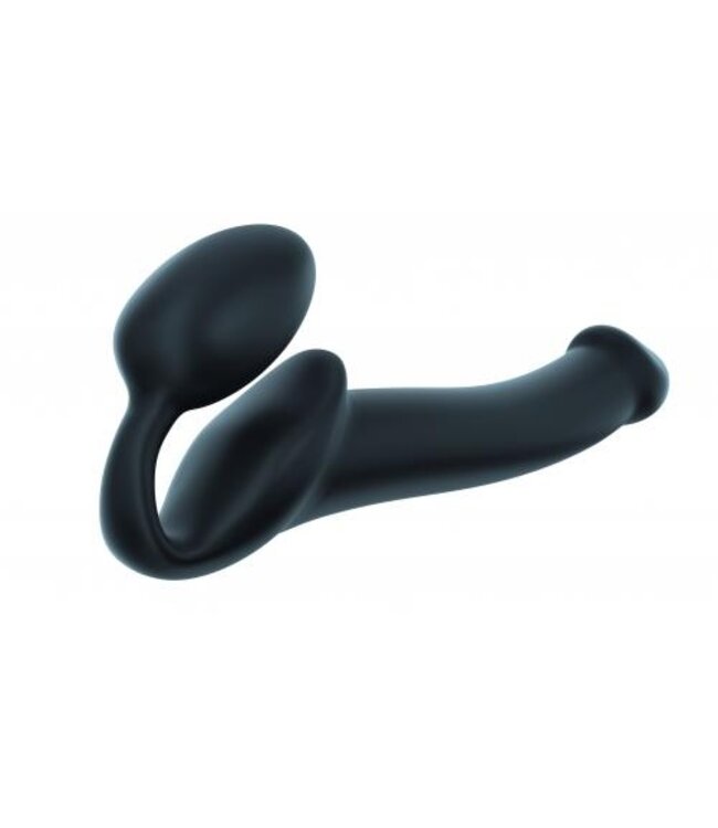 Strap On Me - Strapless Voorbind Dildo - Maat M - Zwart