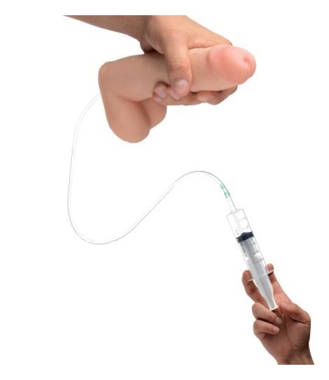 Dual Density Spuitende Dildo - 20 cm