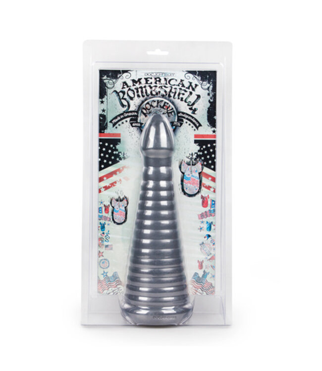 Rockeye Grote Dildo - Gun Metal