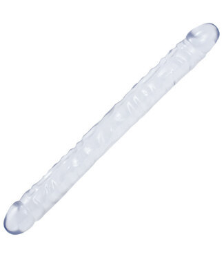 Doc Johnson Crystal Jellies Double Dong 18