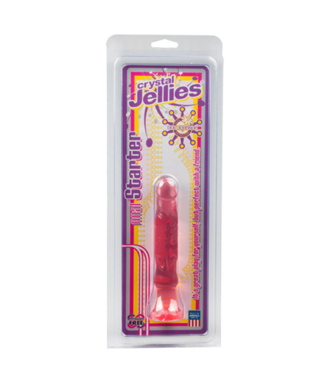 Crystal Jellies Anal Starter Dildo - Roze