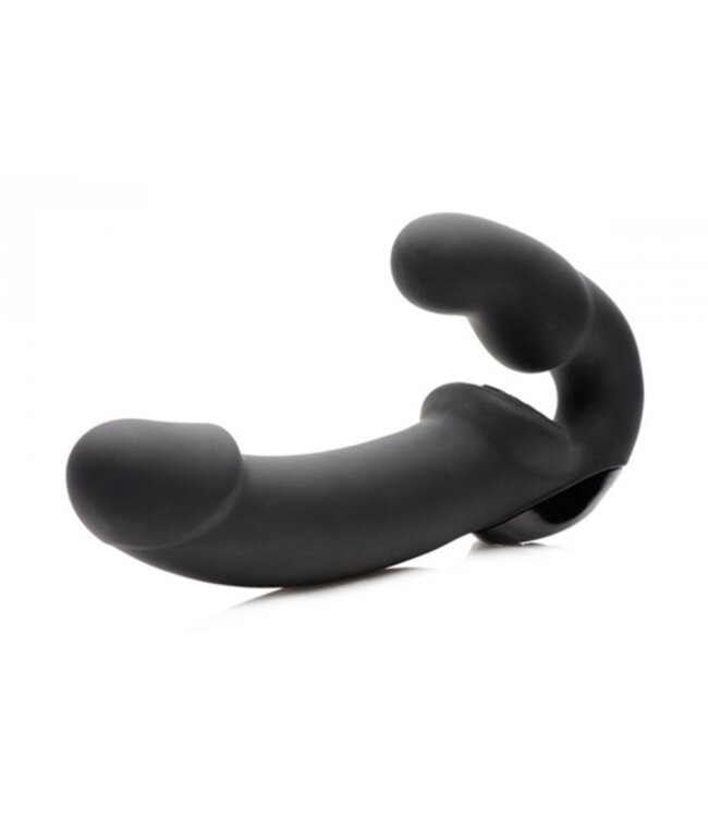 Urge Strapless Strap-On Vibrator - Zwart