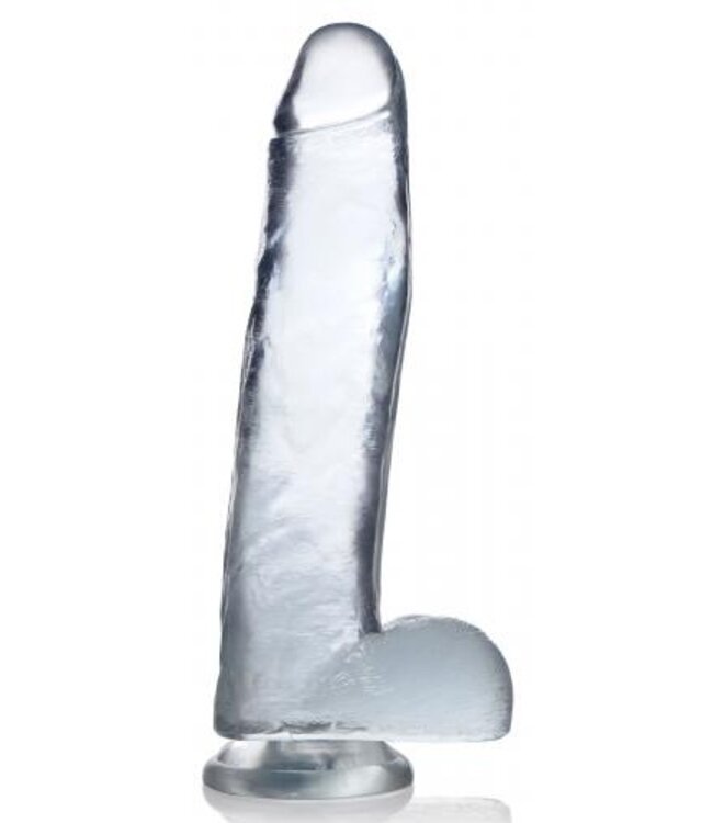 Jock C-Thru Transparante Dildo - 27 cm.