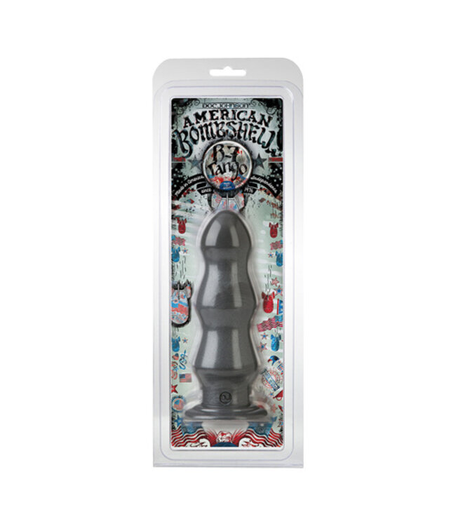 B-7 Tango Buttplug Met 3 Ribbels