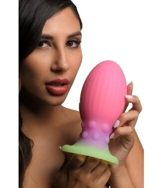 Creature Cocks Glow-In-The-Dark Siliconen Xeno Ei - XL