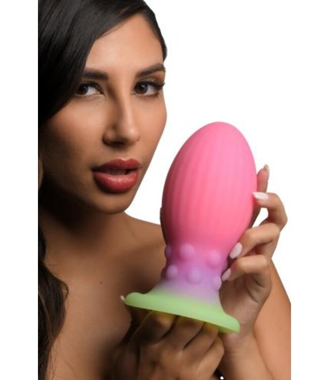 Glow-In-The-Dark Siliconen Xeno Ei - XL