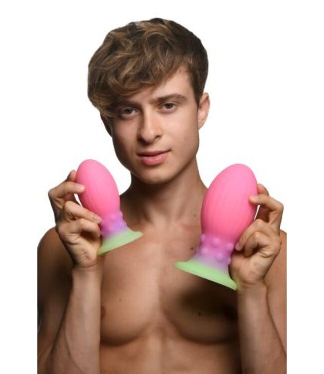 Glow-In-The-Dark Siliconen Xeno Ei - XL