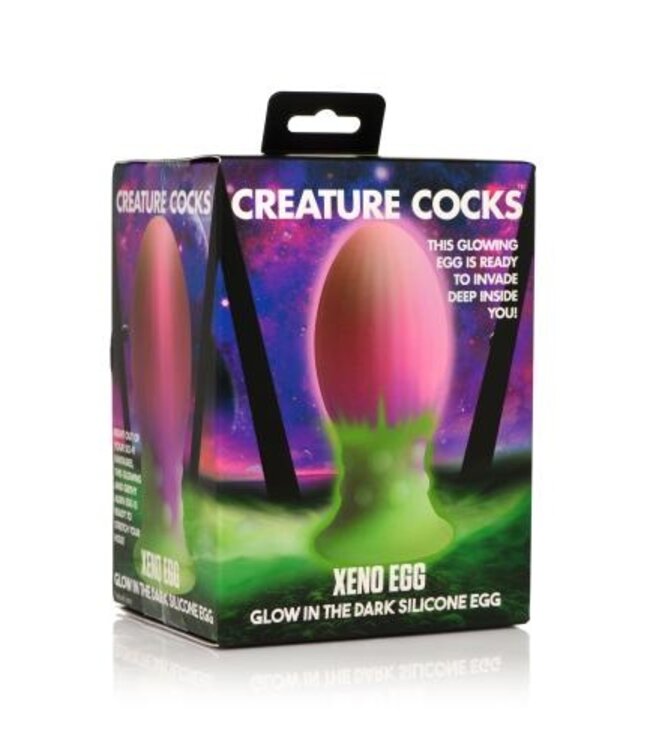 Glow-In-The-Dark Siliconen Xeno Ei - XL