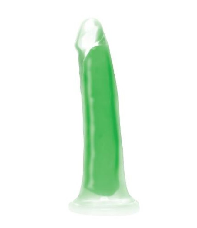 Glow in the dark Realistische Dildo - Groen