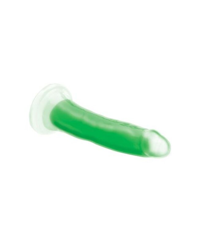 Glow in the dark Realistische Dildo - Groen
