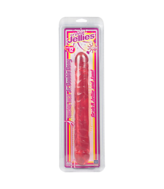 Crystal Jellies Dubbel Dildo - Roze