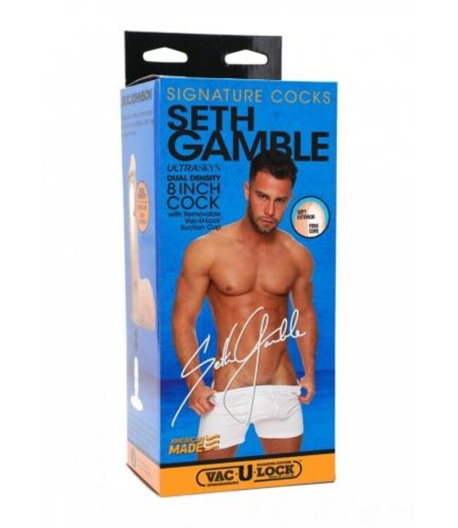 Signature Cocks - Seth Gamble Dildo Met Vac-U-Lock