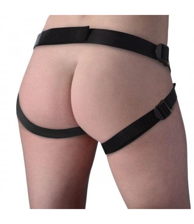 Seducer Siliconen Dildo Met Harnas