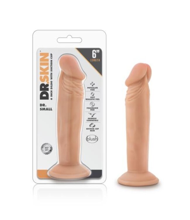 Dr. Skin - Dr. Small Dildo Met Zuignap - Vanilla