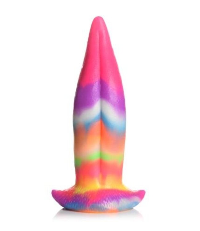 Glow-in-the-dark Unicorn Tongue Dildo