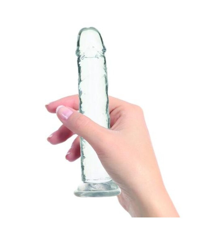 Crystal Addiction - Transparante Dildo - 18 cm