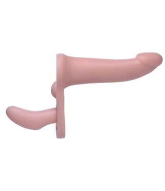 Strap U Plena II Dubbele Voorbind Dildo + Harnas
