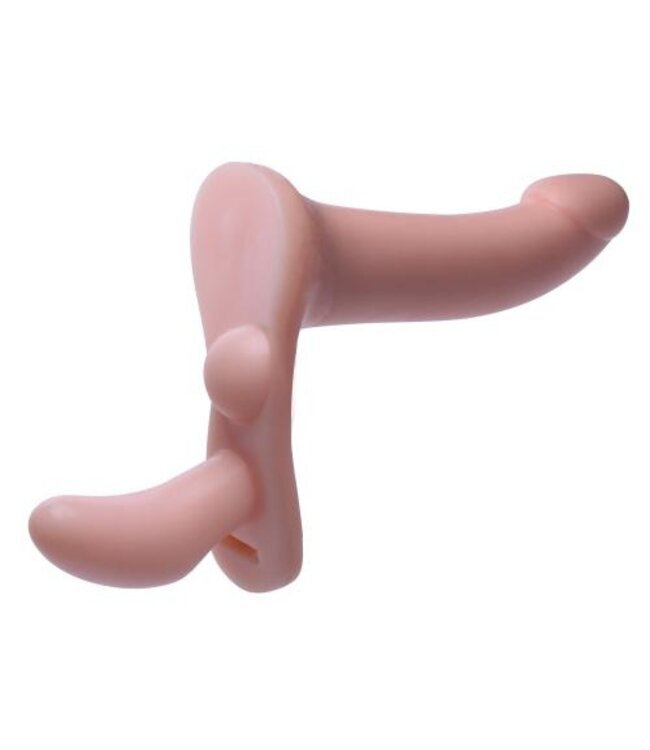 Plena II Dubbele Voorbind Dildo + Harnas