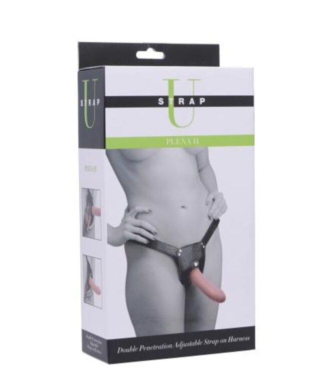 Plena II Dubbele Voorbind Dildo + Harnas