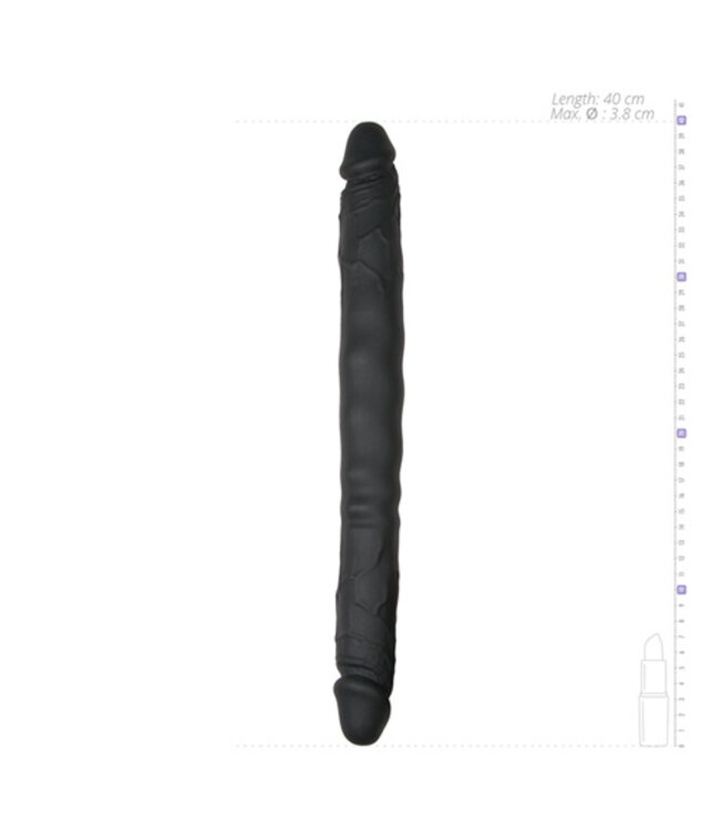 Double Ended Dildo - Zwart