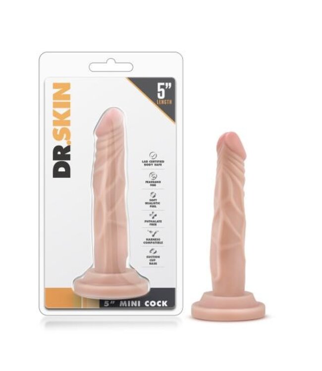 Dr. Skin - Realistische Mini Dildo Met Zuignap - Beige