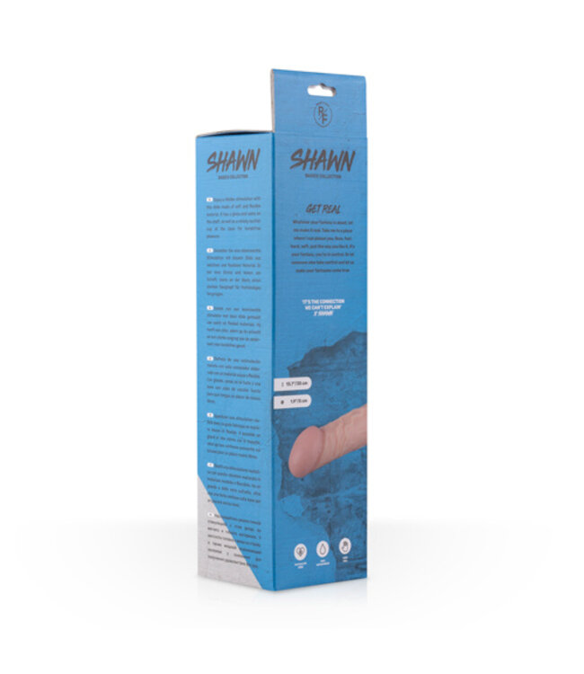 Shawn Realistische Dildo Met Zuignap - 35 cm