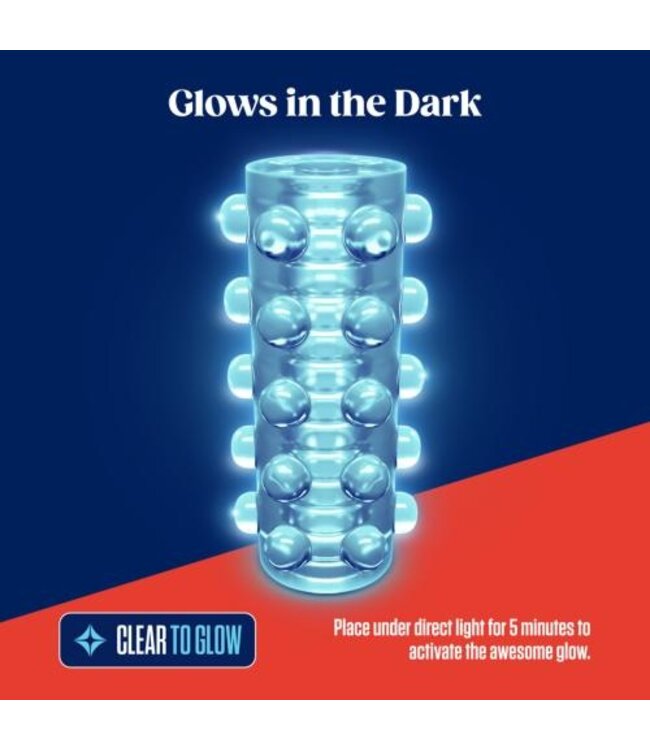Rize - Swich Glow in the Dark Masturbator - Transparant