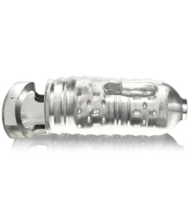 Milker TPE Masturbator met Ball Strap