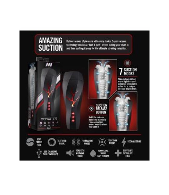 M For Men - Masturbator Storm - Wit