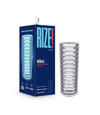 Blush Rize - Ribz Glow in the Dark Masturbator - Transparant