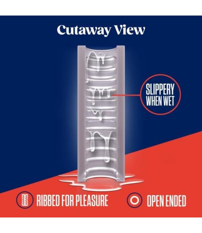 Rize - Ribz Glow in the Dark Masturbator - Transparant