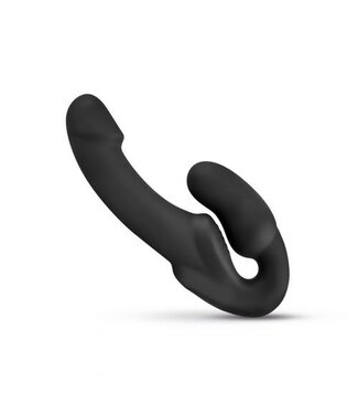 No-Parts No-Parts - Morgan Strapless Strapon Dildo 22 cm - Zwart