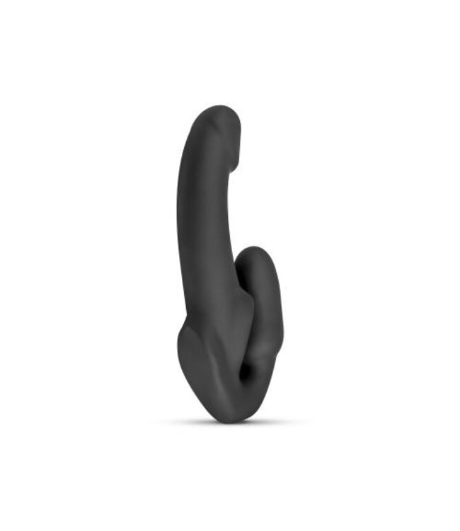 No-Parts - Morgan Strapless Strapon Dildo 22 cm - Zwart