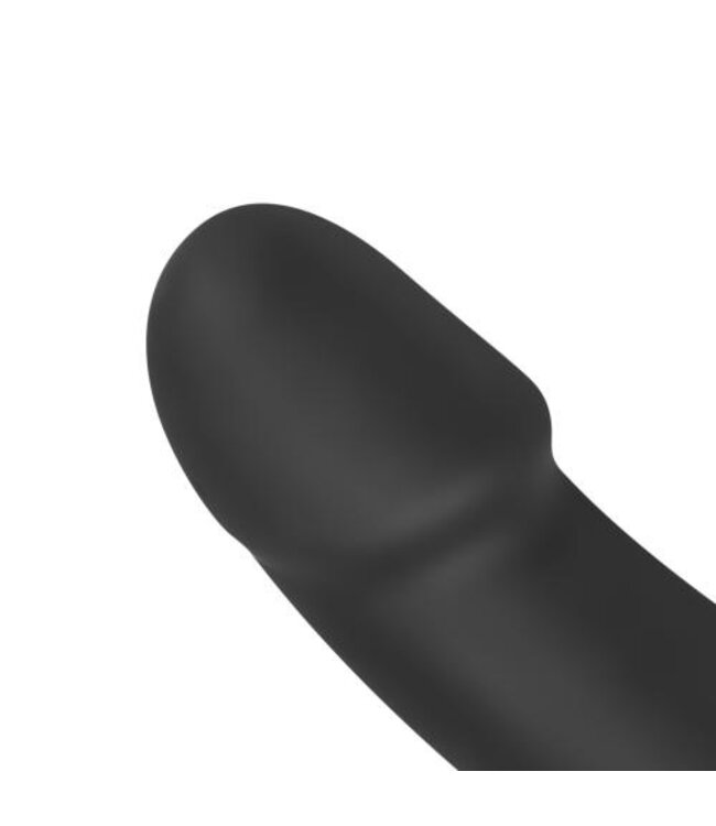 No-Parts - Morgan Strapless Strapon Dildo 22 cm - Zwart