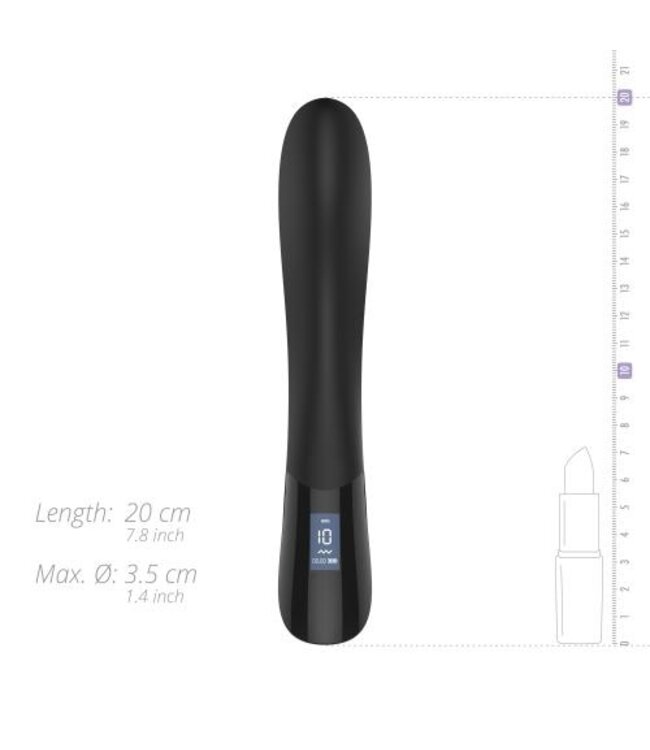 BLACQ - Digitale G-Spot Vibrator - Zwart