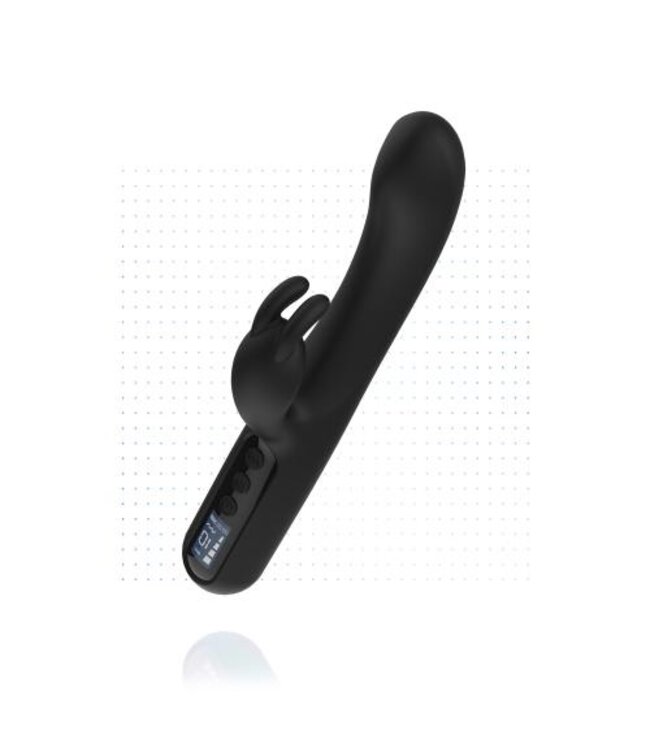 BLAQ - Digitale Rabbit Vibrator - Zwart