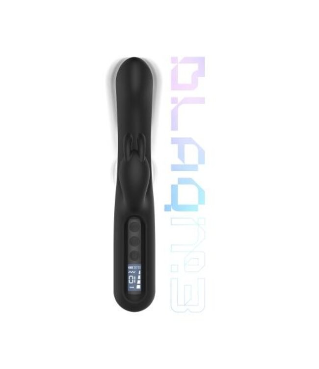 BLAQ - Digitale Rabbit Vibrator - Zwart