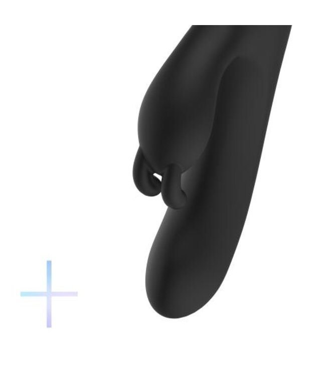 BLAQ - Digitale Rabbit Vibrator - Zwart