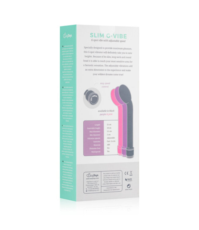 G-spot vibrator - paars