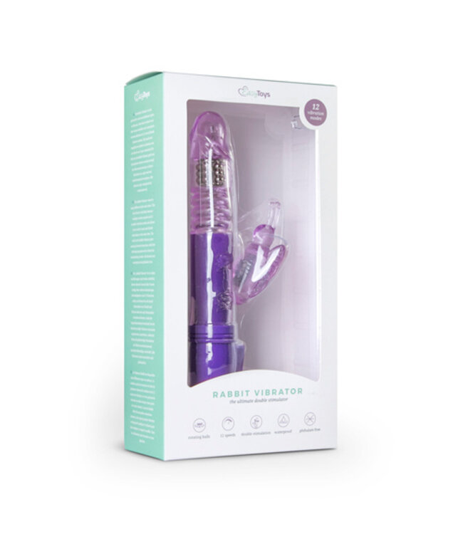 Stotende Butterfly Vibrator - Paars
