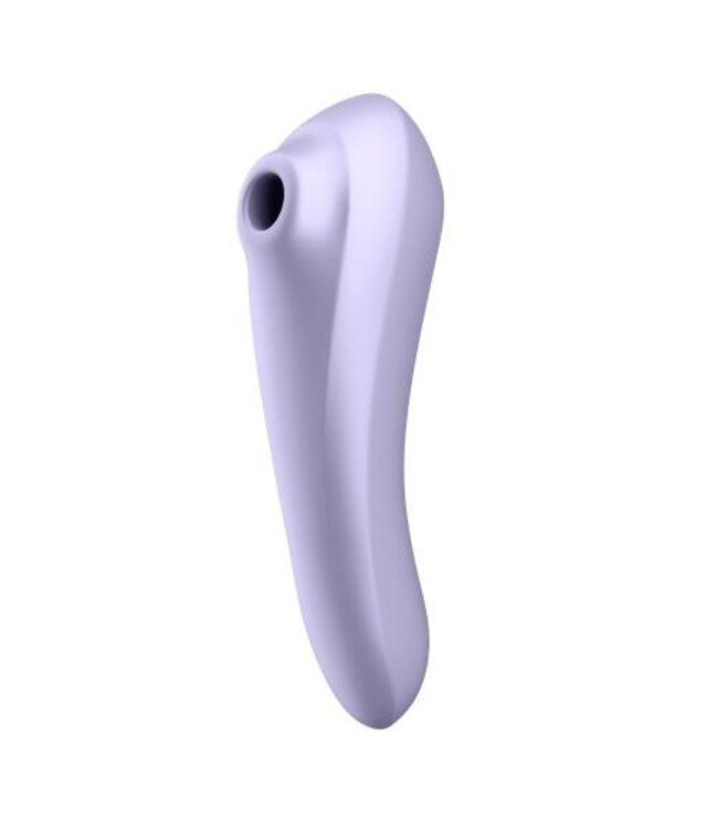 Satisfyer Dual Pleasure Luchtdrukvibrator - Mauve