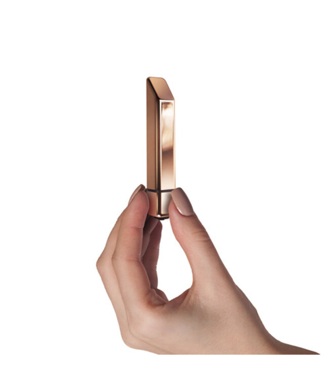 Bamboo Bullet Vibrator - Rose Gold