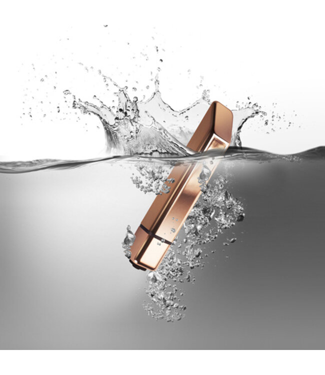 Bamboo Bullet Vibrator - Rose Gold