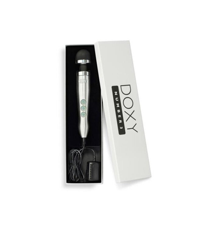 Doxy Die Cast 3 Wand Vibrator - Aluminium