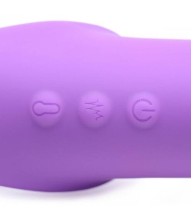 G-Pulse Vibrerende Strapless Strap-On - Paars