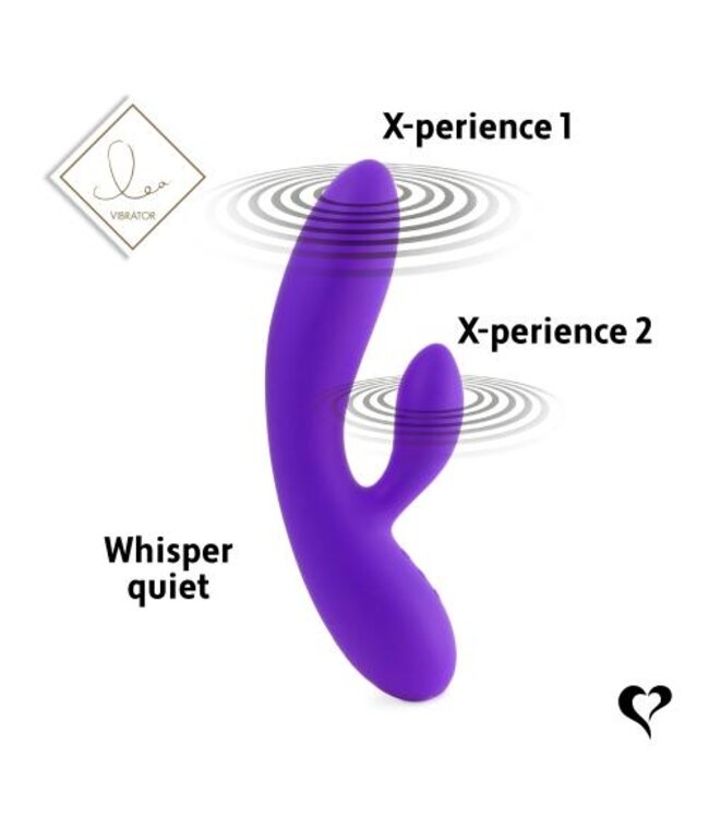 FeelzToys - Lea Rabbit Vibrator - Glitter