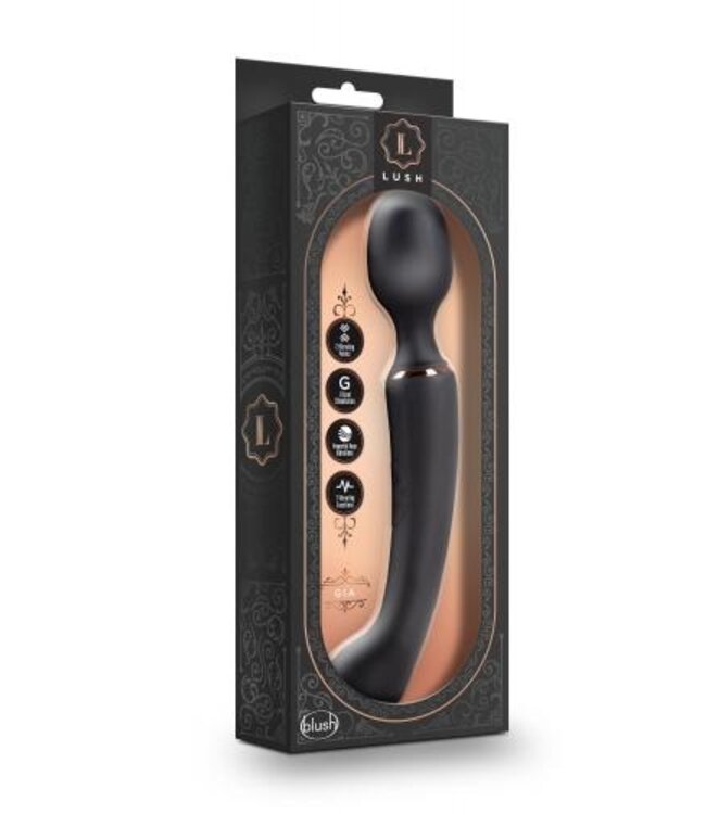 Lush Gia Dubbele Vibrator - Zwart