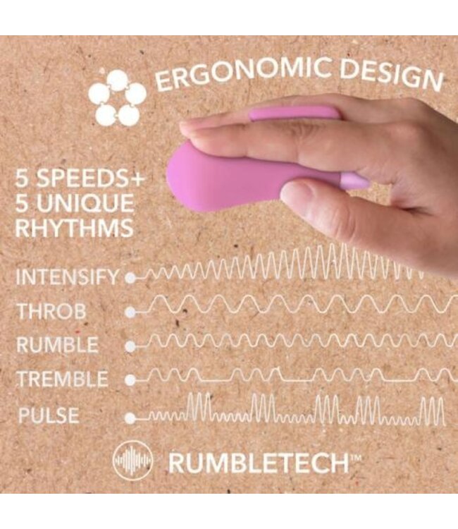 Gaia Eco Delight Vibrator - Paars